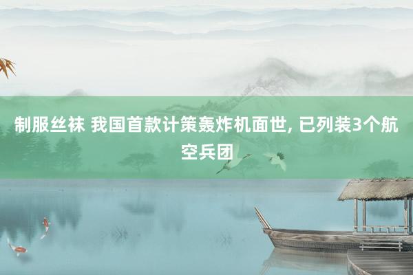 制服丝袜 我国首款计策轰炸机面世， 已列装3个航空兵团